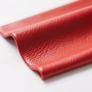 Ultrasonic cutting material-leather