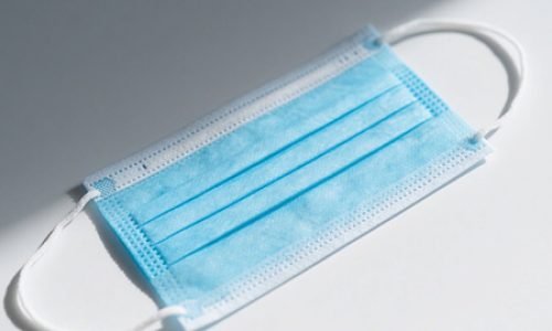 Ultrasonic welding non-woven medical masks