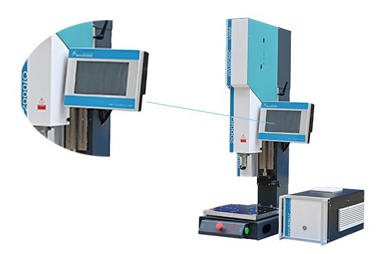 movable operation screen ultrasonic plastic welder 2000iQ