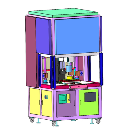 Three-sided opening sound insulation protection automation machine image